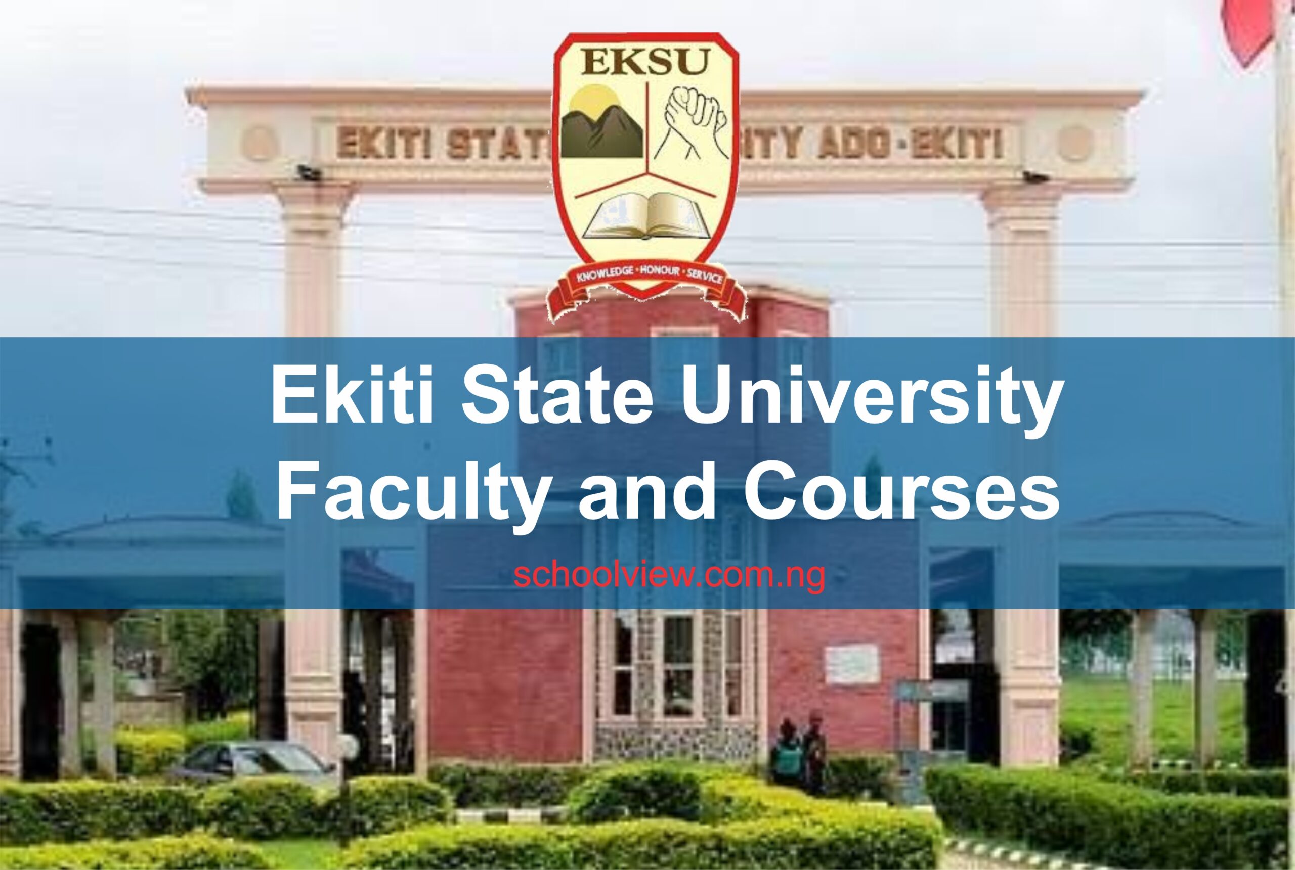 Faculty and Courses Offered at EKSU