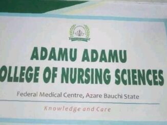 Adamu Adamu College Of Nursing Sciences, Azare Admission Form 2025