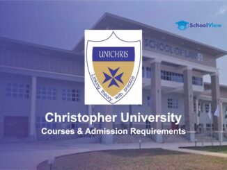 Christopher University Programs | Admission Requirement