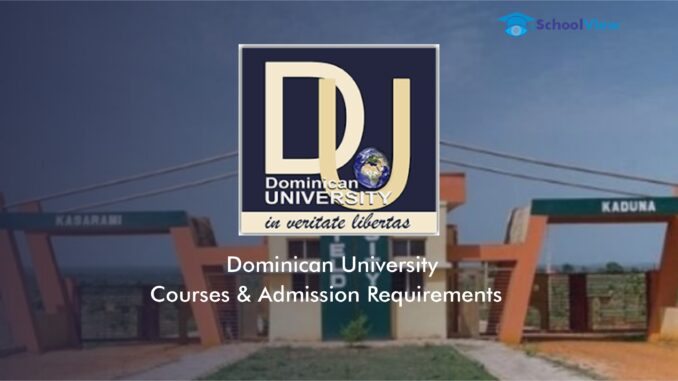 Dominican University Dominican University Courses