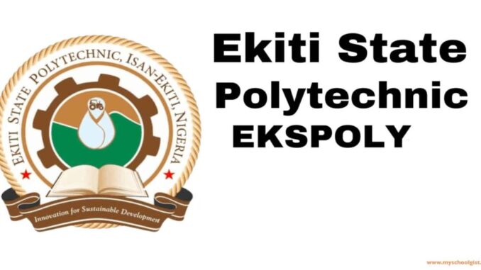 Ekiti State Polytechnic (EKSPOLY) Ekiti State Polytechnic (EKSPOLY) To Begin New ND And HND Programmes For 2025