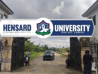 Hensard University Gets NUC Approval For 16 New Undergraduate Programmes
