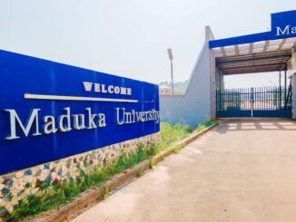 Maduka University Post-UTME Admission Form 2025