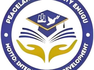 Peaceland University Enugu Post UTME Admission Form 2025