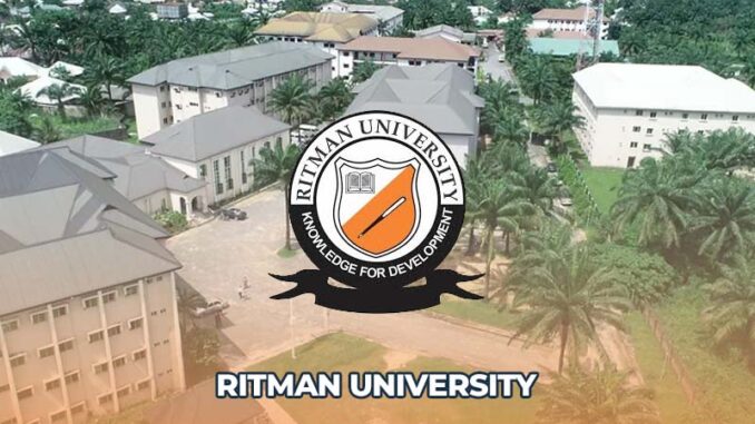 Ritman-University Ritman University Post UTME Admission Form 2025