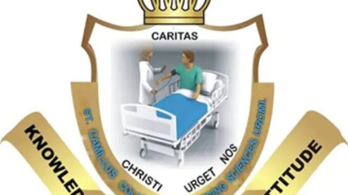 St. Camillus College Of Nursing Sciences, Uromi St. Camillus College Of Nursing Sciences, Uromi Admission Form 2025