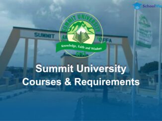 Summit University Courses