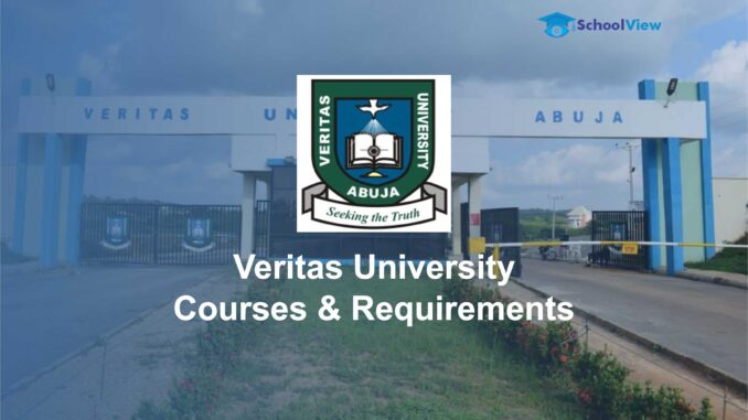 Veritas University Courses | Admission Requirements