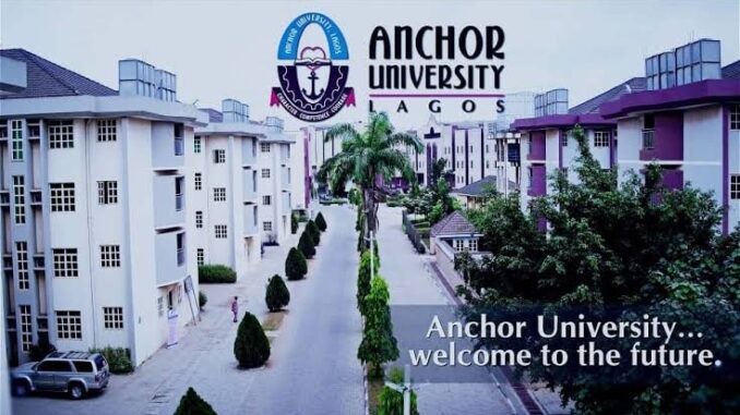 Anchor University Lagos (AUL)2 Anchor University Lagos (AUL) Post UTME Form 2025