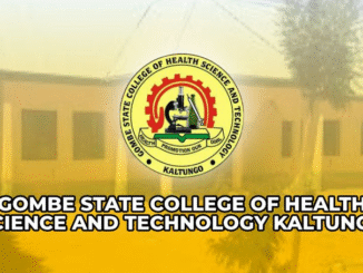 Gombe State College of Health Sciences and Technology, Kaltungo Entrance Examination Date 2025