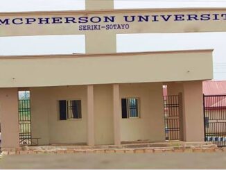 McPherson University (MCU) Postgraduate Admission Form 2025