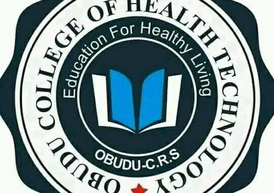 Obudu College Of Health Technology Obudu College Of Health Technology Admission Form 2025