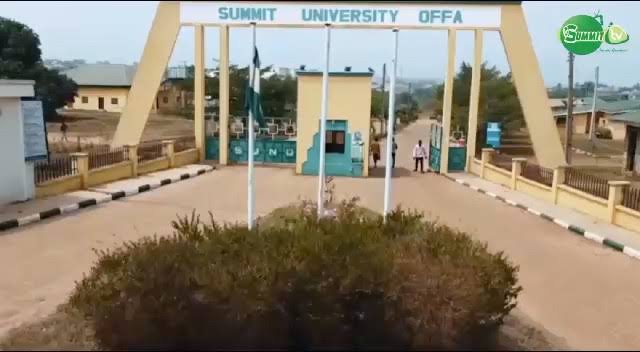 Summit University Summit University Post UTME Admission Form 2025